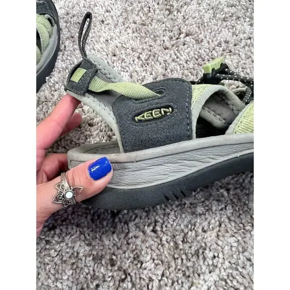 Keen Whisper Sport Sandals Hiking Outdoor Women's 9.5 Waterproof Green Washable - Picture 7 of 8